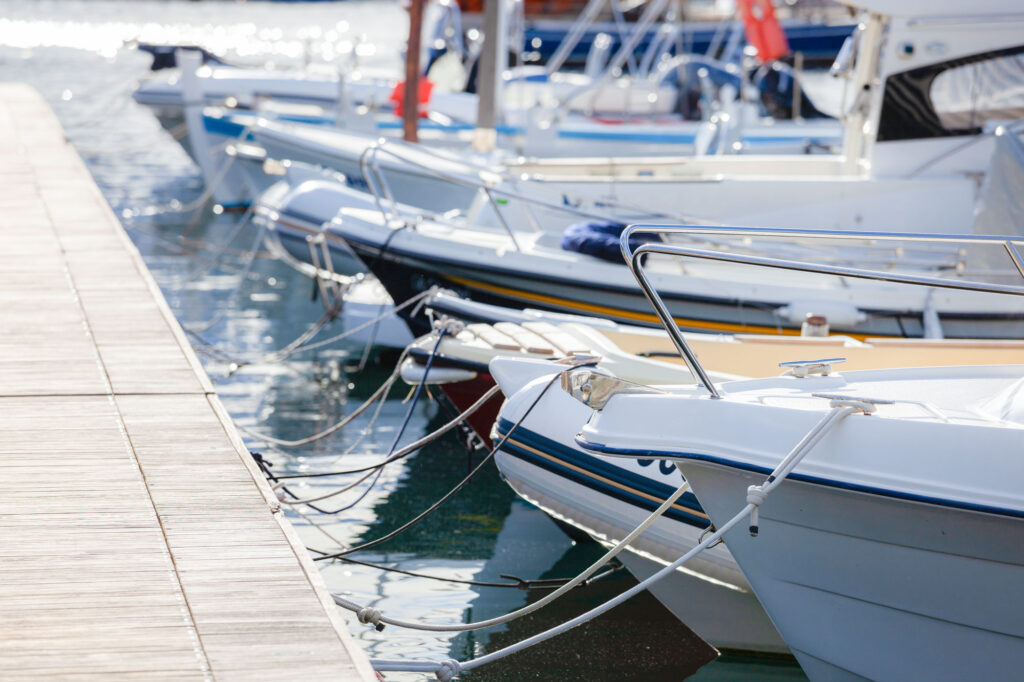 Fort George Hotel Marina Boats